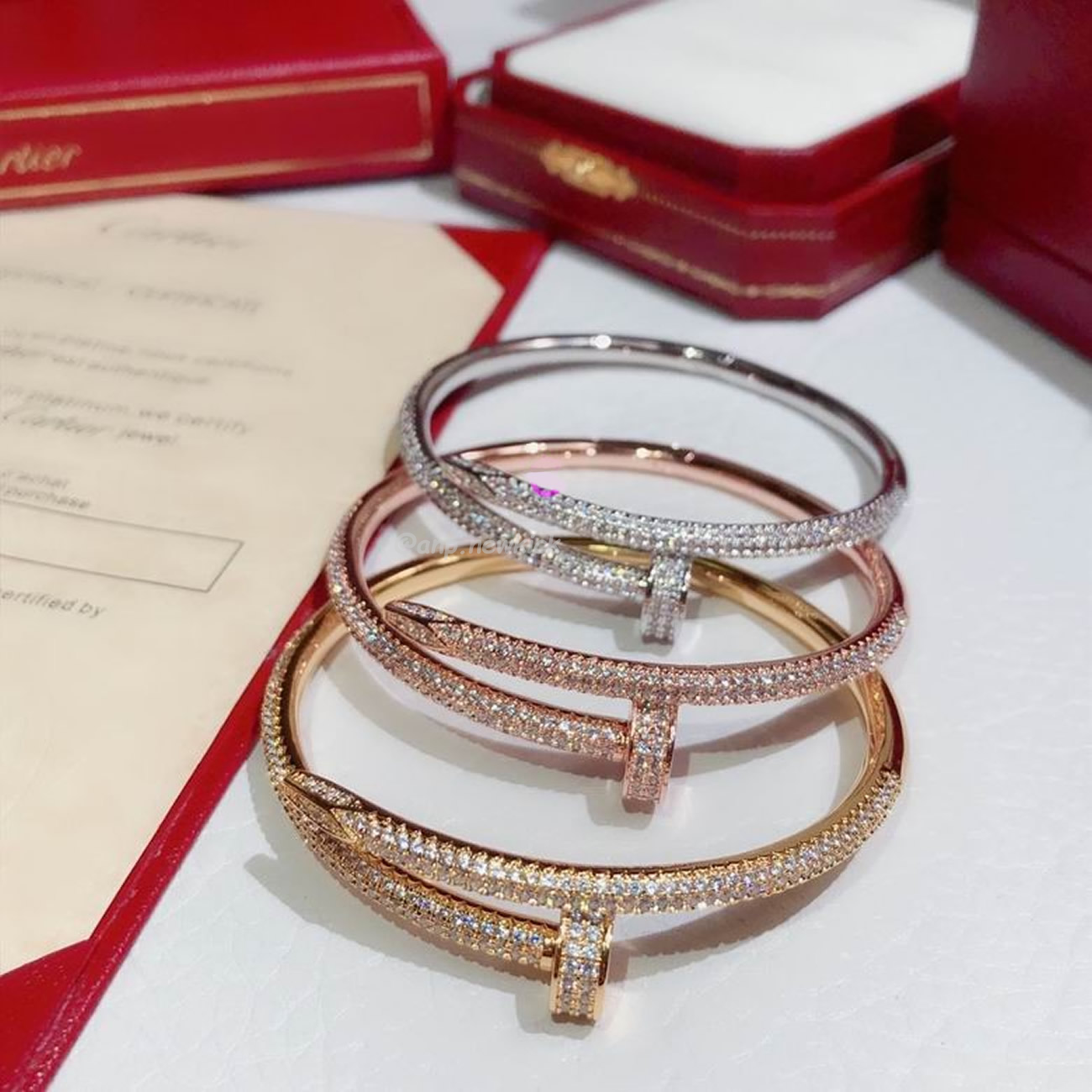 Cartier Bracelet Juste Un Clou Bracelet 18k Rose Gold (1) - newkick.app